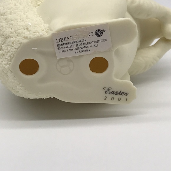 COPY - Department 56 Easter Squirrel Vintage Easter 2001 Figurine - Picture 7 of 10